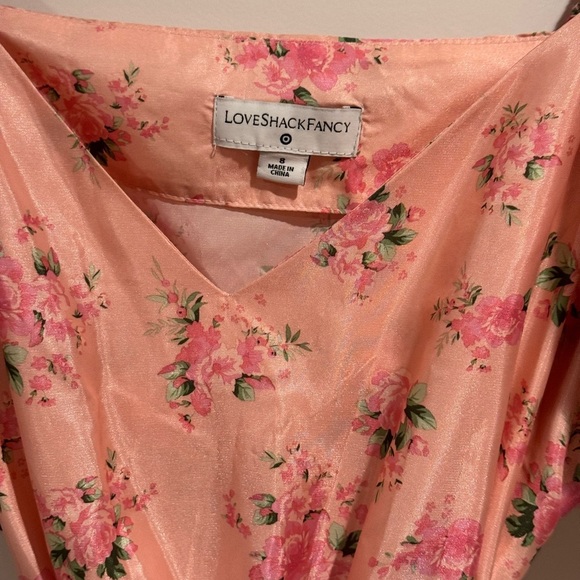 LOVESHACK FANCY x Target Floral Belted Dress Size 8 - Picture 7 of 9